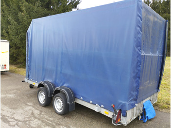 Curtainsider trailer VEZEKO 400 x 187 3,5 t Absenkanhänger Huski 40.35: picture 2