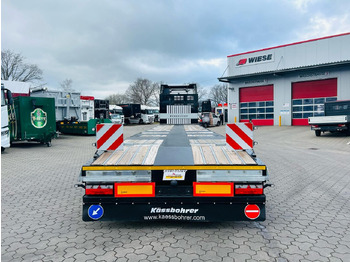 Dropside/ Flatbed semi-trailer Kässbohrer SPS Mega Schwerlast Plattform Lenkachse: picture 5