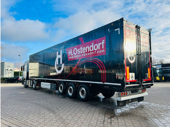Walking floor semi-trailer Knapen K100 Schubboden 92m³ Alu Felgen TÜV Plane Neu: picture 4