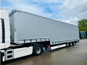 Curtainsider semi-trailer Krone SDP 27 Stufensattel Auflieger mit Spreizheck: picture 4