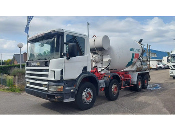 Concrete mixer truck SCANIA P114