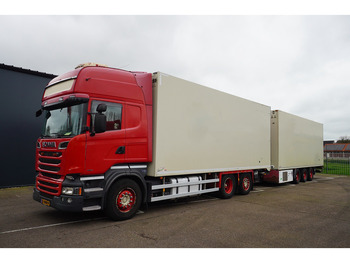 Refrigerator truck Scania R 580 V8 6X2 FRIGO RETARDER IN COMBI WITH BURG TRAILER: picture 3