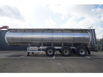 Tank semi-trailer for transportation of food Van Hool 3 AXLE 35.180L FOOD TRAILER: picture 1