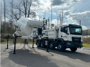 Concrete mixer truck MAN TGS 41.440 8x4 WECHSELSYSTEM KIPPER+MISCHER: picture 4