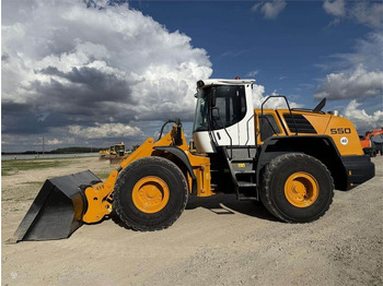 Wheel loader Liebherr L 550 , quick coupler: picture 4 Wheel loader Liebherr L 550 , quick coupler: picture 4