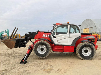 Telescopic handler Manitou MT 1840 bucket + forks: picture 3