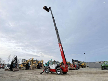 Telescopic handler Manitou MT 1840 bucket + forks: picture 4