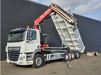 Crane truck DAF CF 530 8x4-4 / FASSI 27.5 t/m CRANE + TIPPER: picture 2 Crane truck DAF CF 530 8x4-4 / FASSI 27.5 t/m CRANE + TIPPER: picture 2