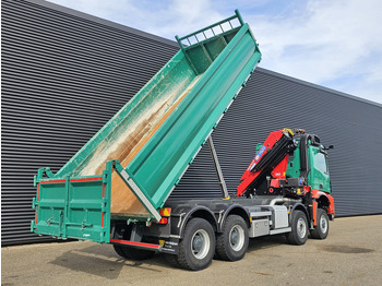 Leasing of Mercedes-Benz AROCS 4145 / 8X6 / TIPPER + HMF CRANE Mercedes-Benz AROCS 4145 / 8X6 / TIPPER + HMF CRANE: picture 4