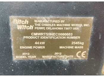 Trencher Ditch Witch RT55: picture 5