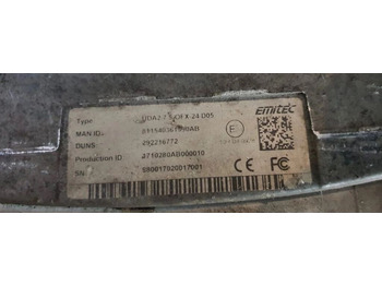 Muffler/ Exhaust system for Truck Moduł EMITEC Euro 6 Man TGX TGS 440KM 81154036134000 regeneracja 81154036134000: picture 2 Muffler/ Exhaust system for Truck Moduł EMITEC Euro 6 Man TGX TGS 440KM 81154036134000 regeneracja 81154036134000: picture 2