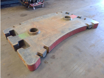 Counterweight for Construction machinery Grove GMK 5130-1/2 counterweight 5,0 ton: picture 2