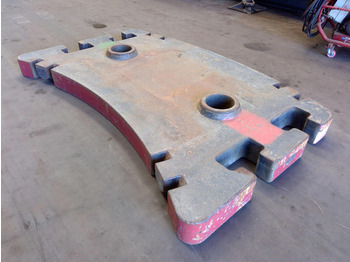Counterweight for Construction machinery Grove GMK 5130-1/2 counterweight 5,0 ton: picture 3