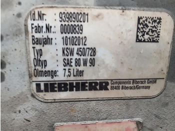 Loader crane Liebherr LR 1160 COMPACT ROPE WINCH: picture 5