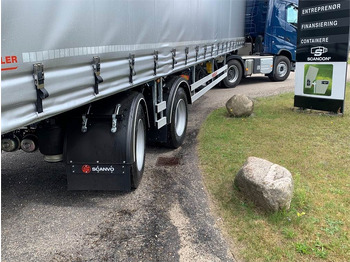 Curtainsider semi-trailer Hangler 13,6 mtr 2 akslet city lift - 33 pallers: picture 2
