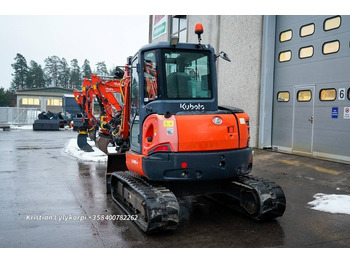 Mini excavator Kubota U48-4 kallistajalla: picture 3