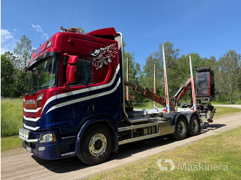 Timber truck SCANIA R 650