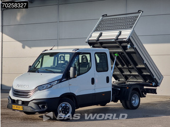 New Tipper van Iveco Daily 35C21 3-Zijdige Kipper Dubbel Cabine 210PK 3.0L Dubbellucht 3,5t Trekhaak ACC Airco LED Camera CarPlay Euro6 Tipper Benne Kieper: picture 5