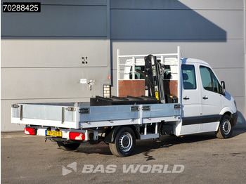 Open body delivery van Mercedes-Benz Sprinter 310 CDI Euro6 Automaat Open laadbak Kraanwagen HIAB 017T-2 Navi Airco Euro6 Kraan Crane Kranwagen Pickup Pritsche Airco: picture 2