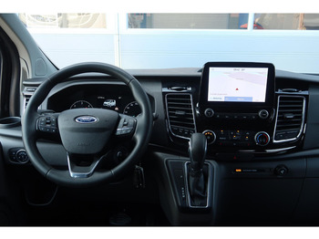 Small van, Combi van Ford Transit Custom 300 2.0 TDCI L2H1 Limited DC AUT/ LED/ CAMERA/ 2X DEUR/ LEDER/ ACC/ CARPLAY/ CLIMA/ TREKHAAK: picture 5