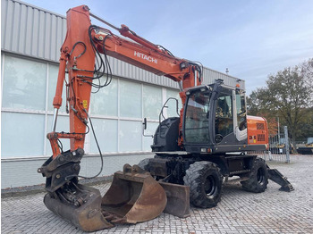 Wheel excavator HITACHI ZX140W-3