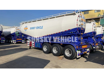 New Tank semi-trailer for transportation of cement SUNSKY bulk cement trailer: picture 2 New Tank semi-trailer for transportation of cement SUNSKY bulk cement trailer: picture 2