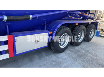 New Tank semi-trailer for transportation of cement SUNSKY bulk cement trailer: picture 3 New Tank semi-trailer for transportation of cement SUNSKY bulk cement trailer: picture 3