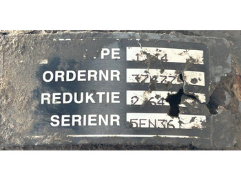 Rear axle DAF CF EURO 6 DIFFERENTIAL AXLE: picture 2 Rear axle DAF CF EURO 6 DIFFERENTIAL AXLE: picture 2