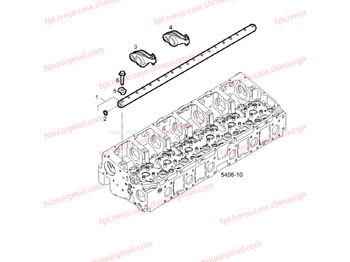 Engine and parts for Bus FPT IVECO CASE Cursor9Bus F2CFE612D*J231/F2CFE612A*J098 5802748674 ROCKER SHAFT 504189213: picture 3 Engine and parts for Bus FPT IVECO CASE Cursor9Bus F2CFE612D*J231/F2CFE612A*J098 5802748674 ROCKER SHAFT 504189213: picture 3