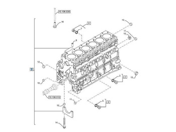 Cylinder block IVECO