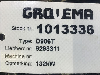 Engine Liebherr D906T: picture 4