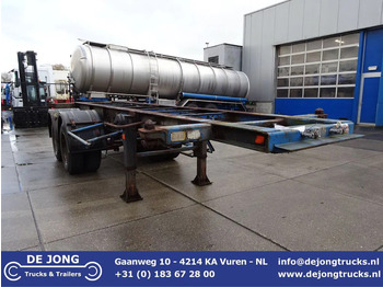 Container transporter/ Swap body semi-trailer GROENEWEGEN