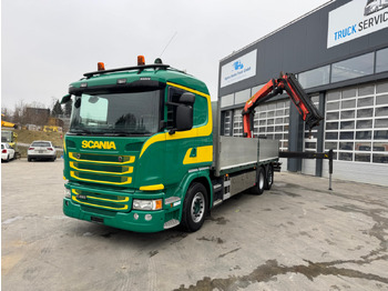 Crane truck SCANIA G 490