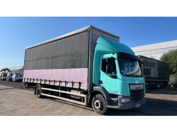Curtainsider truck DAF LF 210