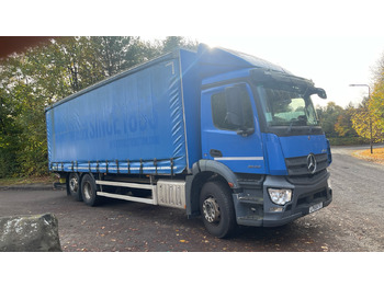 Curtainsider truck MERCEDES-BENZ Antos 2532