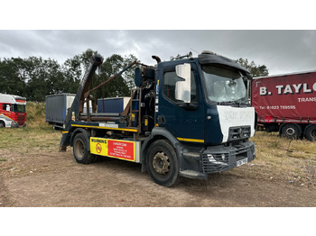 Skip loader truck RENAULT D