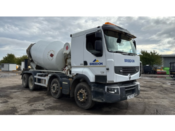Concrete mixer truck RENAULT Premium 430