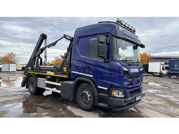 Skip loader truck SCANIA G 410