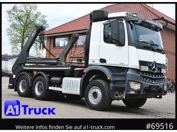 Skip loader truck MERCEDES-BENZ