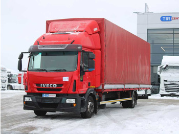 Curtainsider truck IVECO EuroCargo 120E