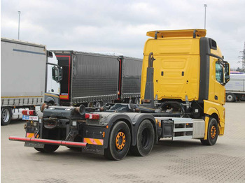 Hook lift truck Mercedes-Benz Actros 2548, 6X2, EURO 6, RETARDER, INDEPENDENT AIR CONDITIONING, NAVIGATION: picture 4