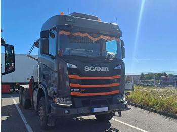 Tractor unit Scania R500, 6x6, RETARDER, OPTICRUISE, PALFINGER EPSILON S260Z96: picture 3 Tractor unit Scania R500, 6x6, RETARDER, OPTICRUISE, PALFINGER EPSILON S260Z96: picture 3