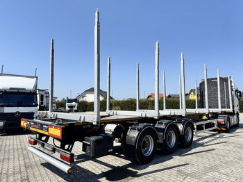 Timber semi-trailer MEGA TIMBER LONG Holzauflieger 6 Rungenpaare: picture 3 Timber semi-trailer MEGA TIMBER LONG Holzauflieger 6 Rungenpaare: picture 3