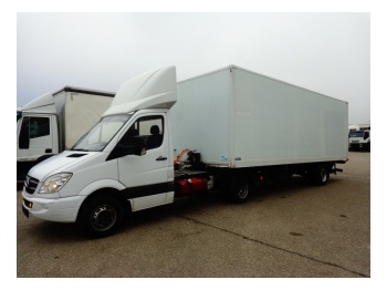 Tractor unit Mercedes-Benz Sprinter 519 CDI + SAXAS Auflieger, LBW: picture 1