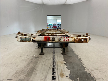 Container transporter/ Swap body semi-trailer Flandria Skelet 20 ft: picture 2