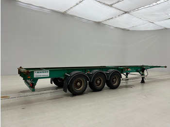 Container transporter/ Swap body semi-trailer Fruehauf Skelet 2 x 20-40 ft: picture 4