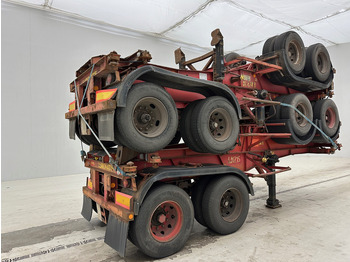 Container transporter/ Swap body semi-trailer Van Hool Stack 4 x skelet 20 ft: picture 5