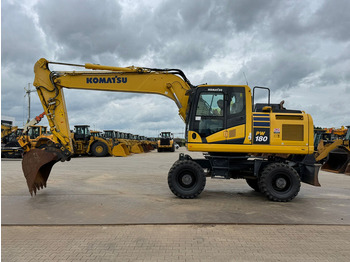 Wheel excavator KOMATSU PW180