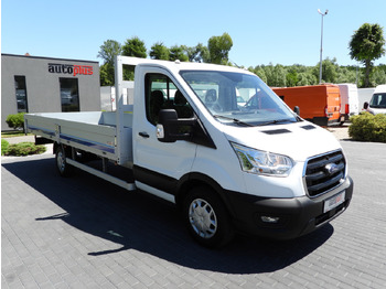 Open body delivery van FORD TRANSIT  STAKE BODY 10 PALLETS CRUISE CONTROL LED LIGHTS PNEUMATICS AIR CONDITIONING  160HP: picture 4