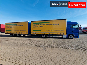 Curtainsider truck MAN TGX 18.500 4X2 LL-U /Intarder /Standklima /Xenon: picture 4